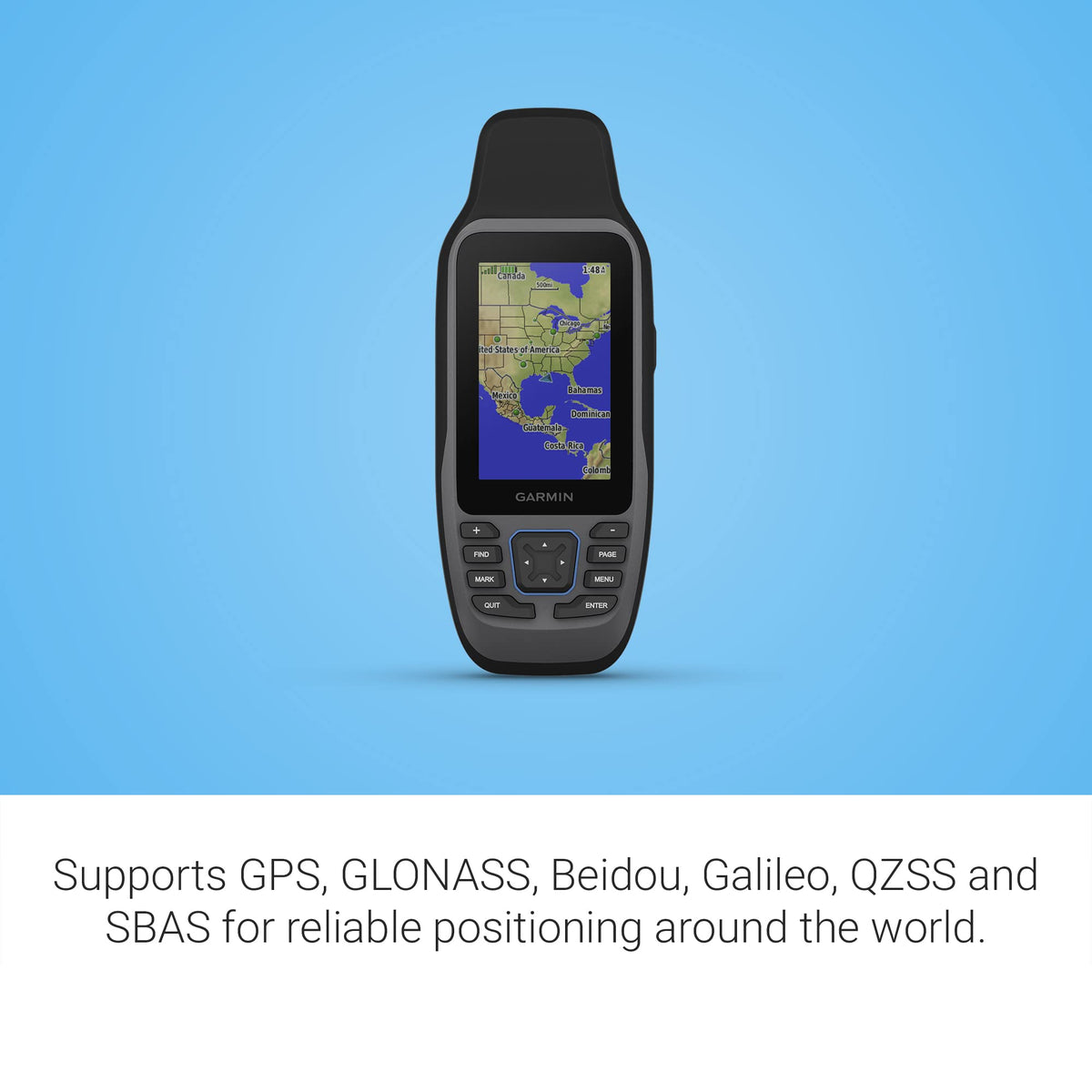 Garmin GPSMAP 79sc stores 10,000 waypoints for organized trips.