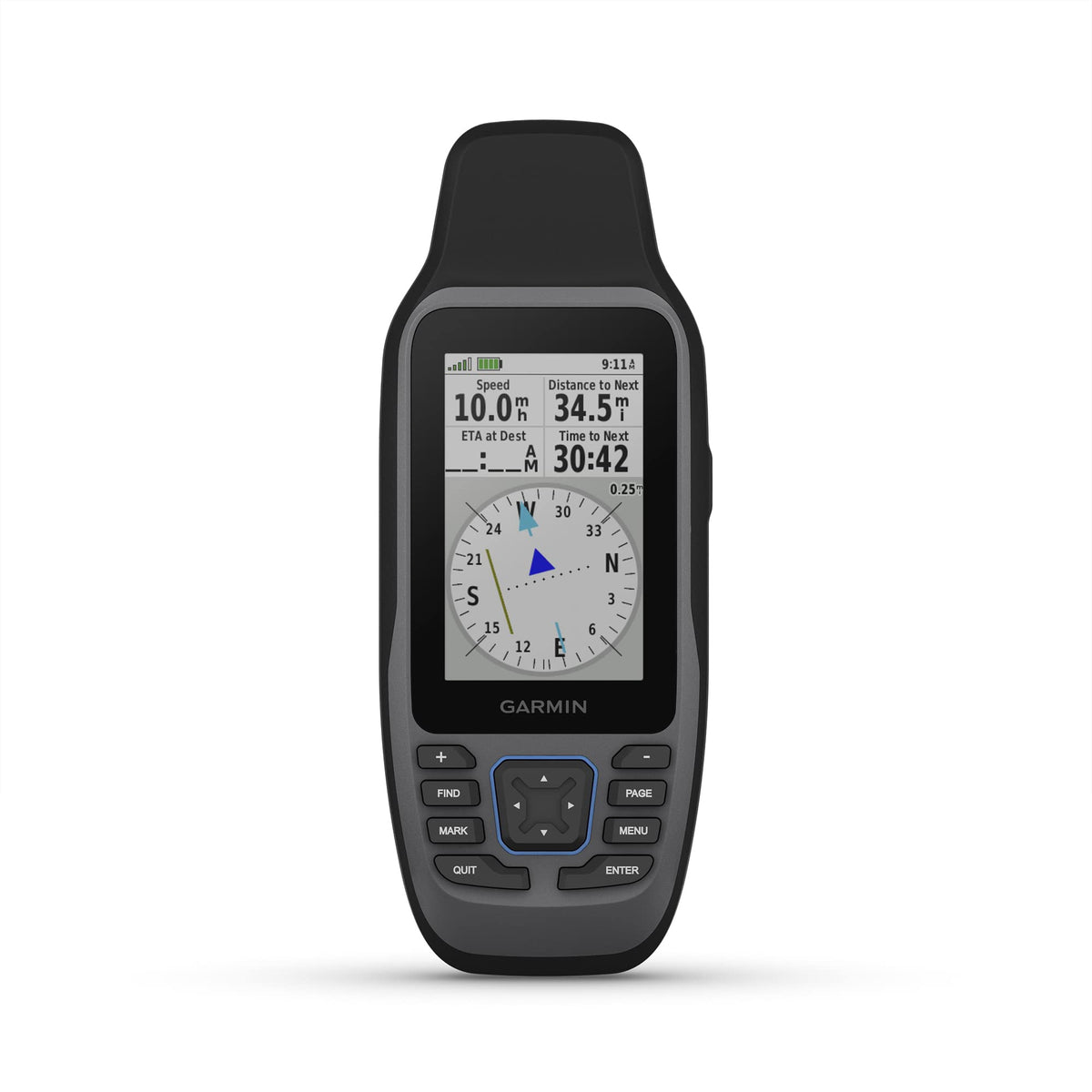 Garmin GPSMAP 79sc floats to support outdoor navigation on water.