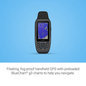 Garmin GPSMAP 79sc rugged body designed for harsh marine environments.