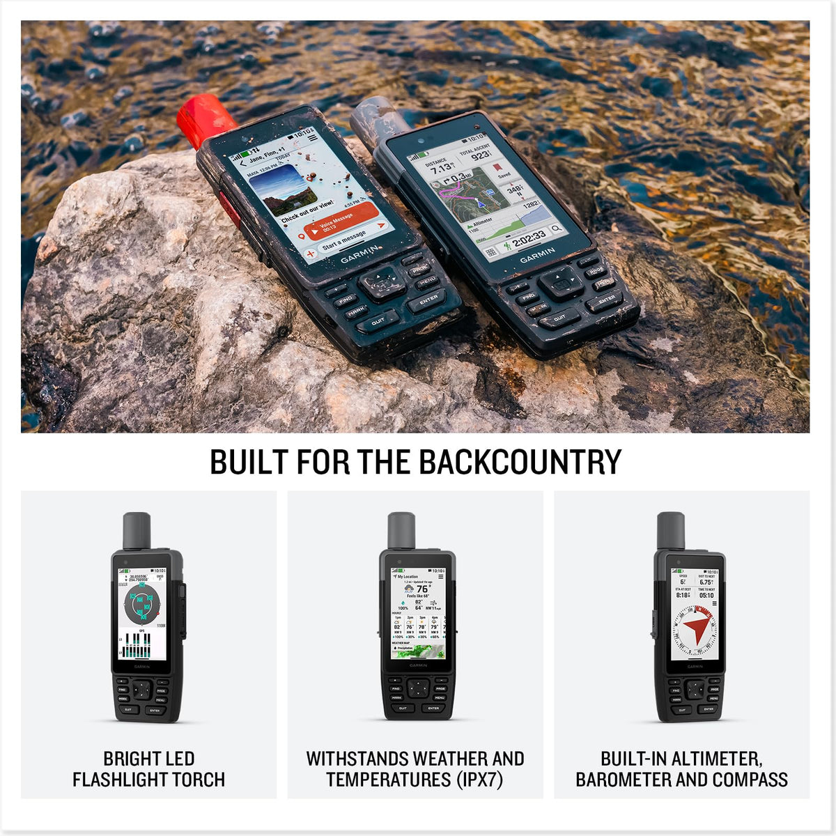 Garmin GPSMAP H1 multi-band GPS and multi-GNSS for precise positioning