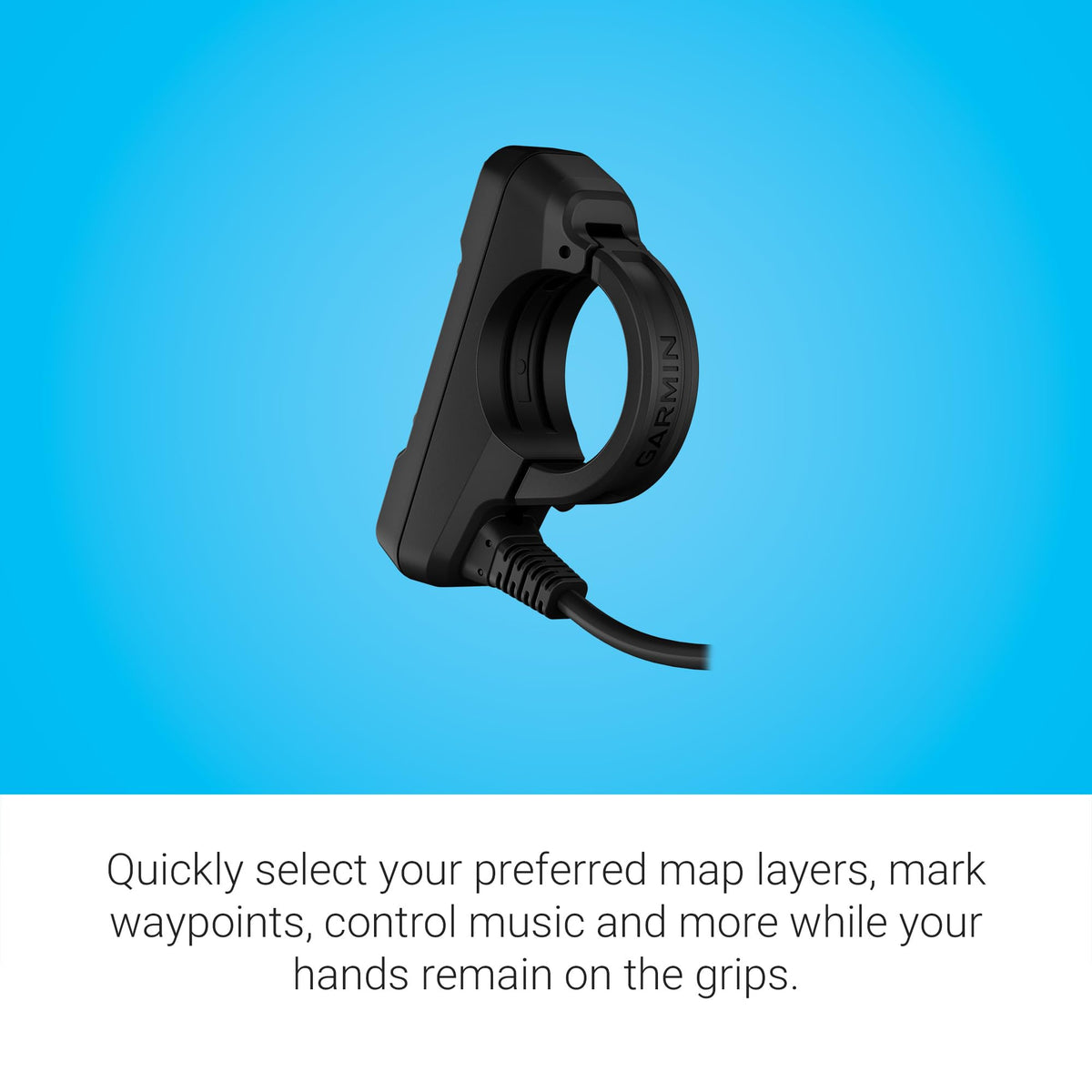 Garmin Handlebar Controller compatible with zūmo XT2 and Tread devices