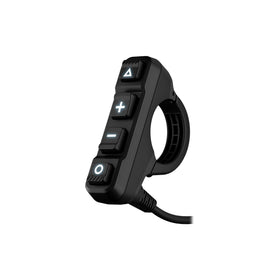 Garmin Handlebar Controller enabling map zoom during rugged rides