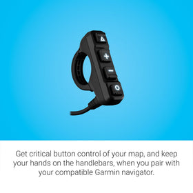 Garmin Handlebar Controller marks waypoints for quick navigation