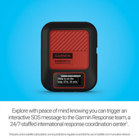 Garmin inReach Messenger Plus long battery life for trips