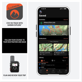 LiveTrack sharing helps friends follow your journey in real time.