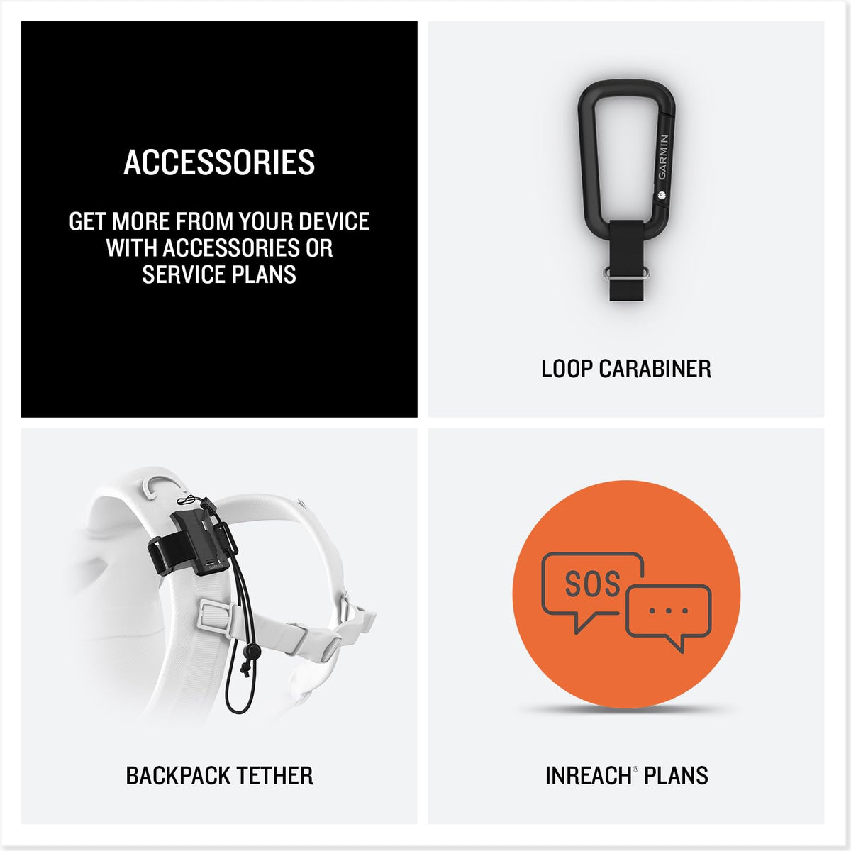 Battery life up to 350 hours with 10-minute tracking for long trips.