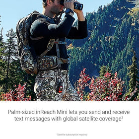 Garmin inReach Mini weather service; updates to your device during trips.