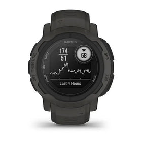 Garmin Instinct 2 smartwatch with smart notifications on vivid display for quick updates.