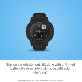 Garmin Instinct 2 Solar Tactical Edition wrist shot demonstrates comfortable, reliable wear during activities