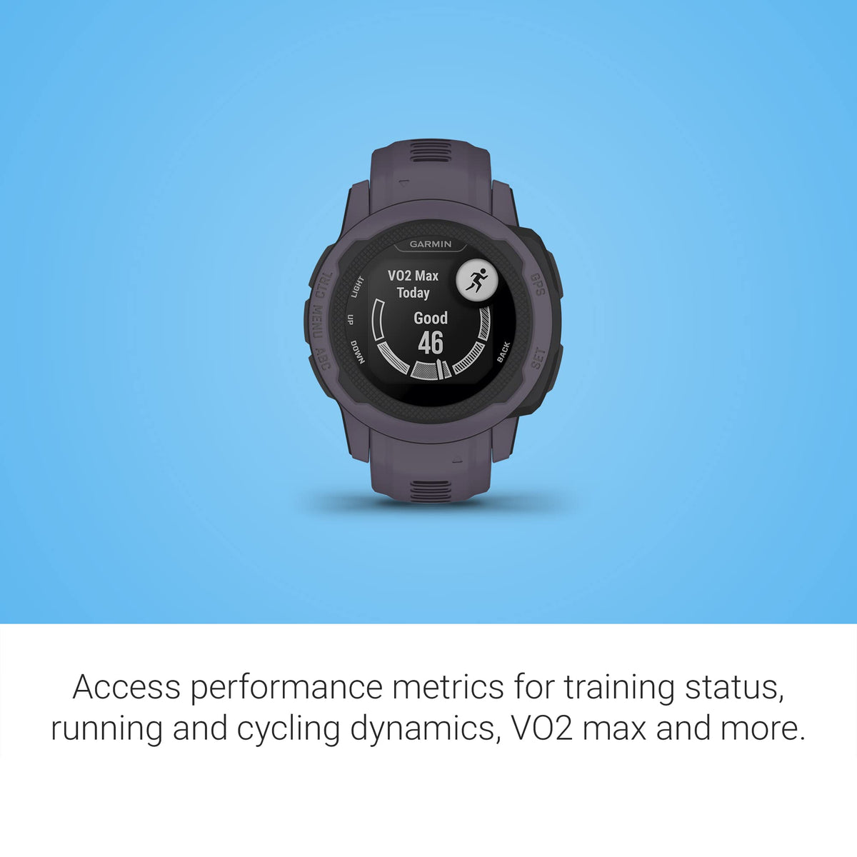 Garmin Instinct 2S durability with 100m water resistance for swimming and rain