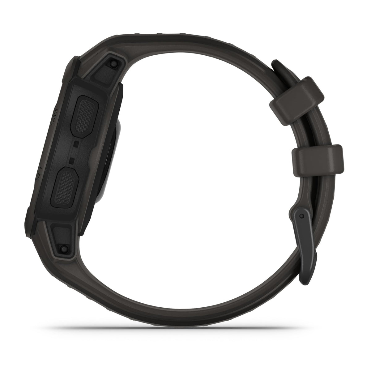 Garmin Instinct 2S graphite battery life indicator illustrating smartwatch endurance