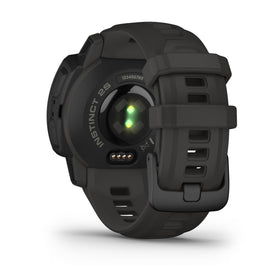 Garmin Instinct 2S graphite TracBack routing guiding you back along the trail