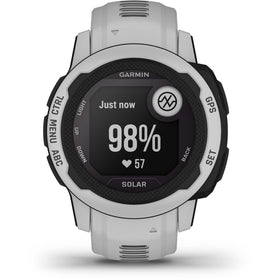 Garmin Instinct 2S Solar display close-up sun readable display