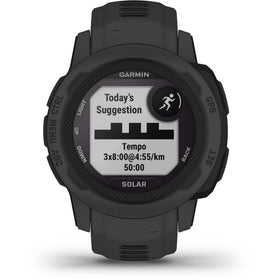 Garmin Instinct 2S Solar side profile showing compact rugged 40 mm design.