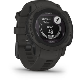 Garmin Instinct 2S Solar multi-gnss navigation enables precise route tracking.