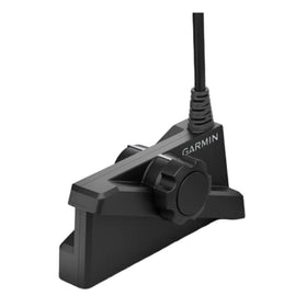 Garmin LVS34 front view showing forward mode for real-time targets ahead