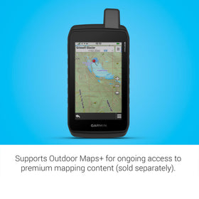 Garmin Montana 710 USB-C recharge for easy power on the go