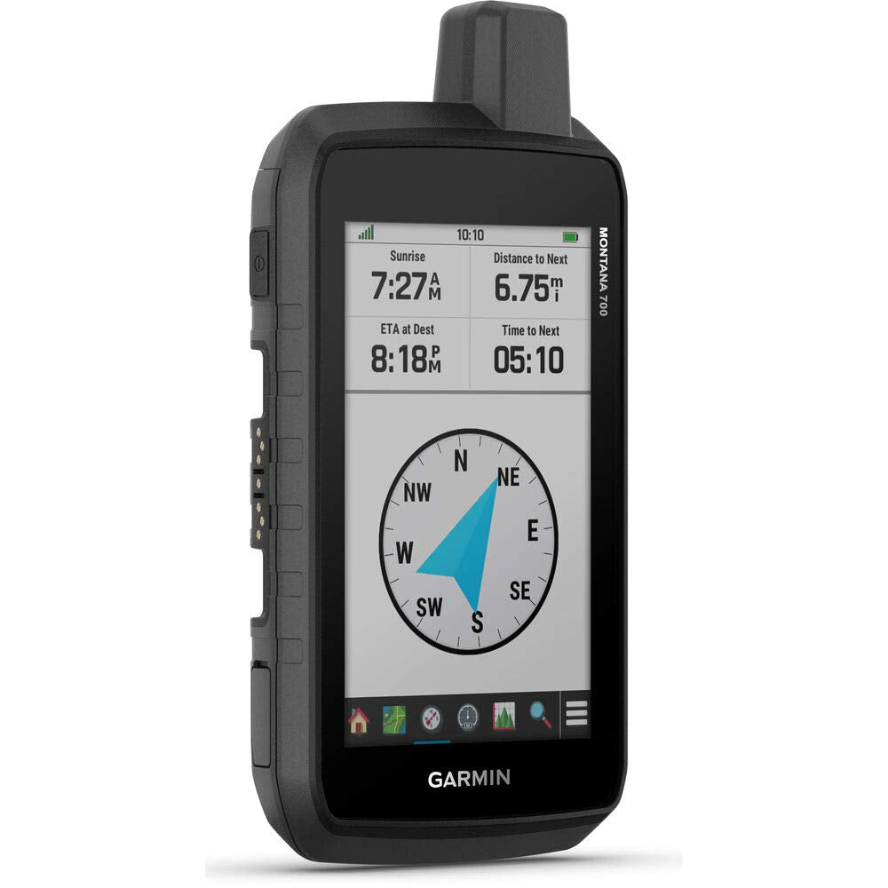 Garmin Montana 700 glove-friendly screen for easy use in cold or wet weather.