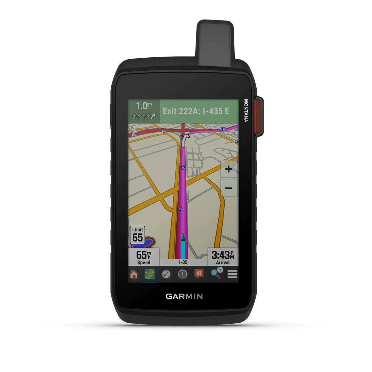 Garmin Montana 710i rugged handheld for tough outdoor navigation.