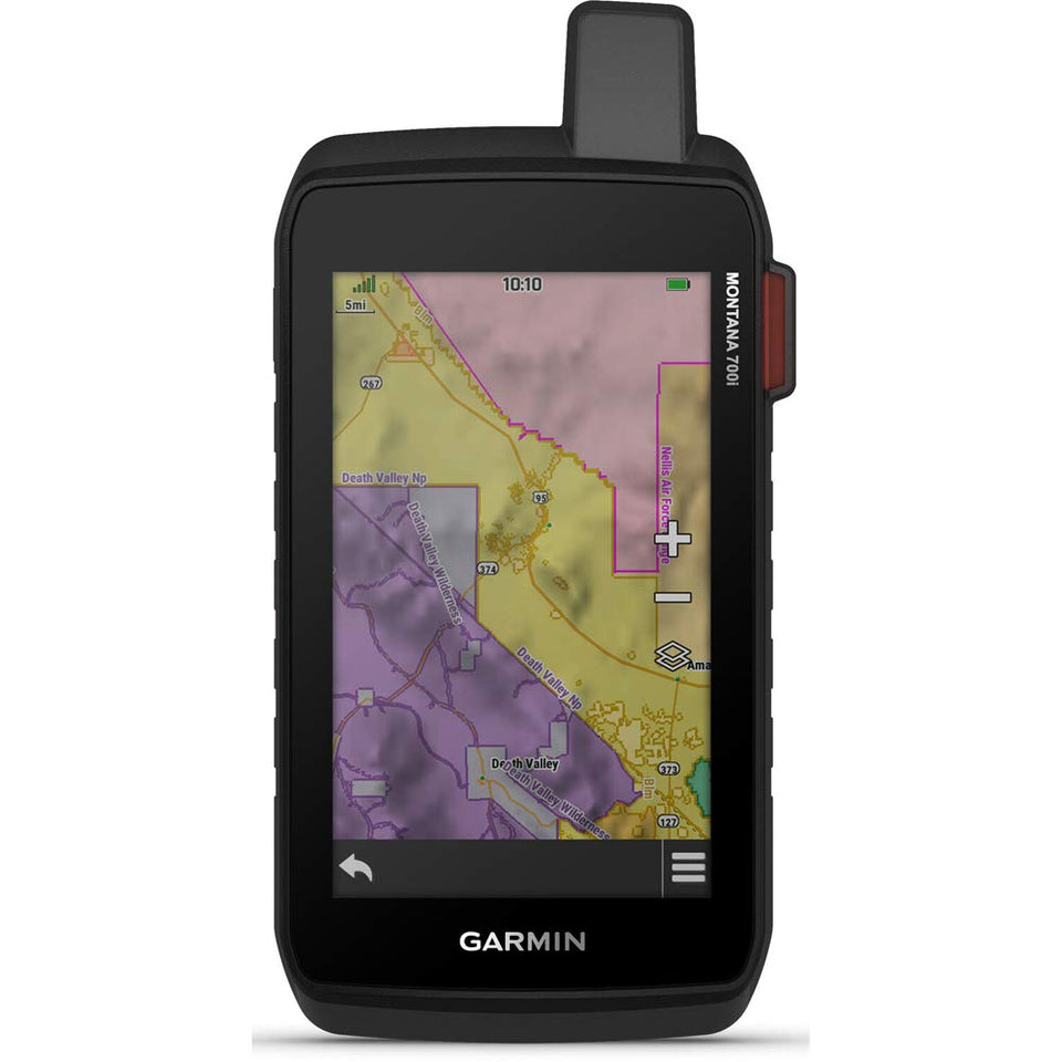 Garmin Montana 750i rugged GPS display for harsh environments