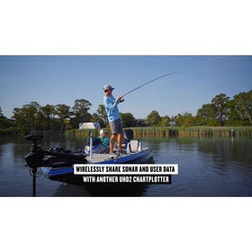 Navionics+ coastal charts on Garmin ECHOMAP UHD2 for coastal route planning