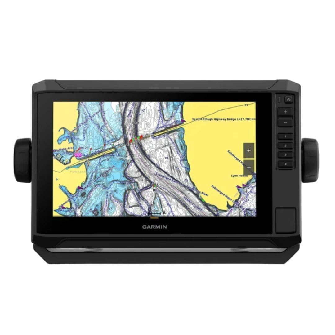 Navionics+ inland maps cover 18,000 lakes with 1-foot contours.