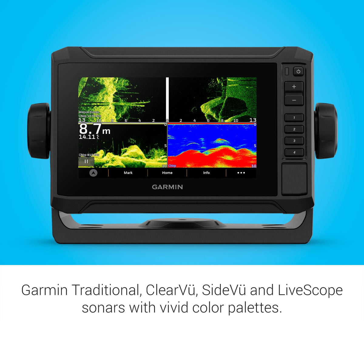 Navionics+ Canada maps highlight inland lakes with detailed contours for coastal or inland trips.