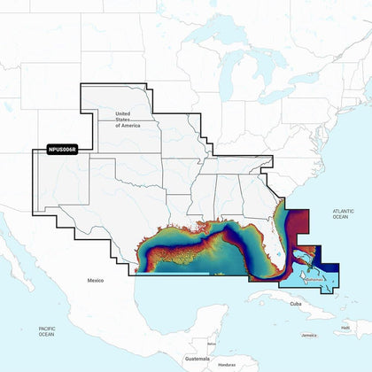 Garmin Nvus006r Navionics+ Vision US South microSD: precise coastal navigation and route planning