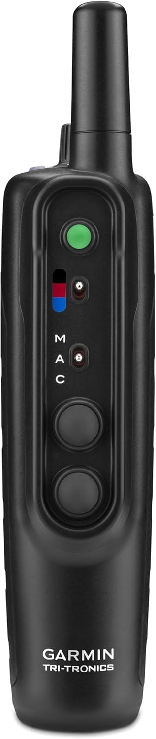 Green button on Garmin PRO 550 for Tone and accessories, including optional Upland Beeper.