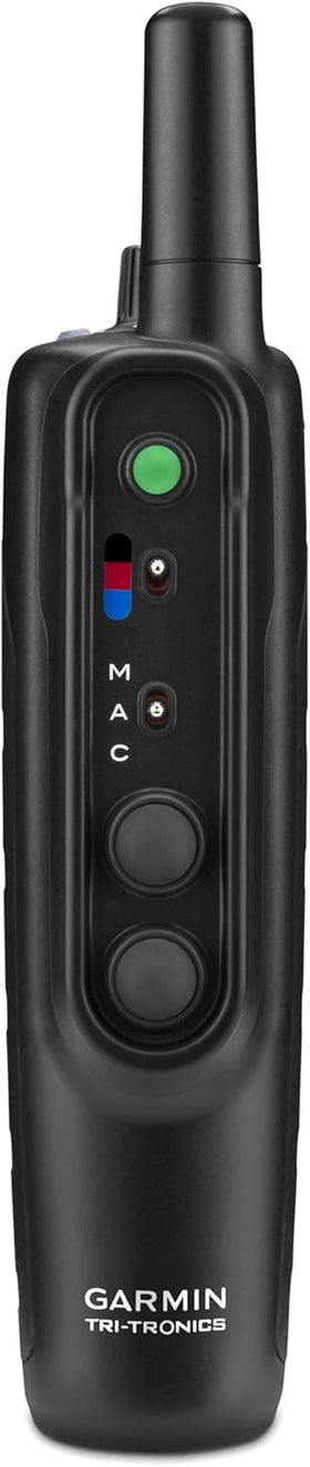 Green button on Garmin PRO 550 for Tone and accessories, including optional Upland Beeper.