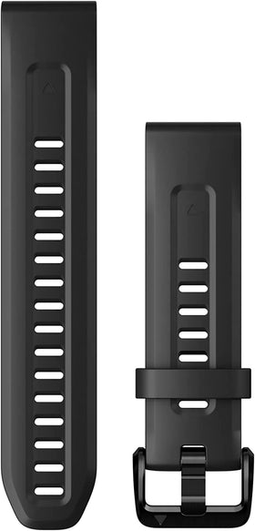 Garmin QuickFit 20 front view showing band and buckle for easy replacement