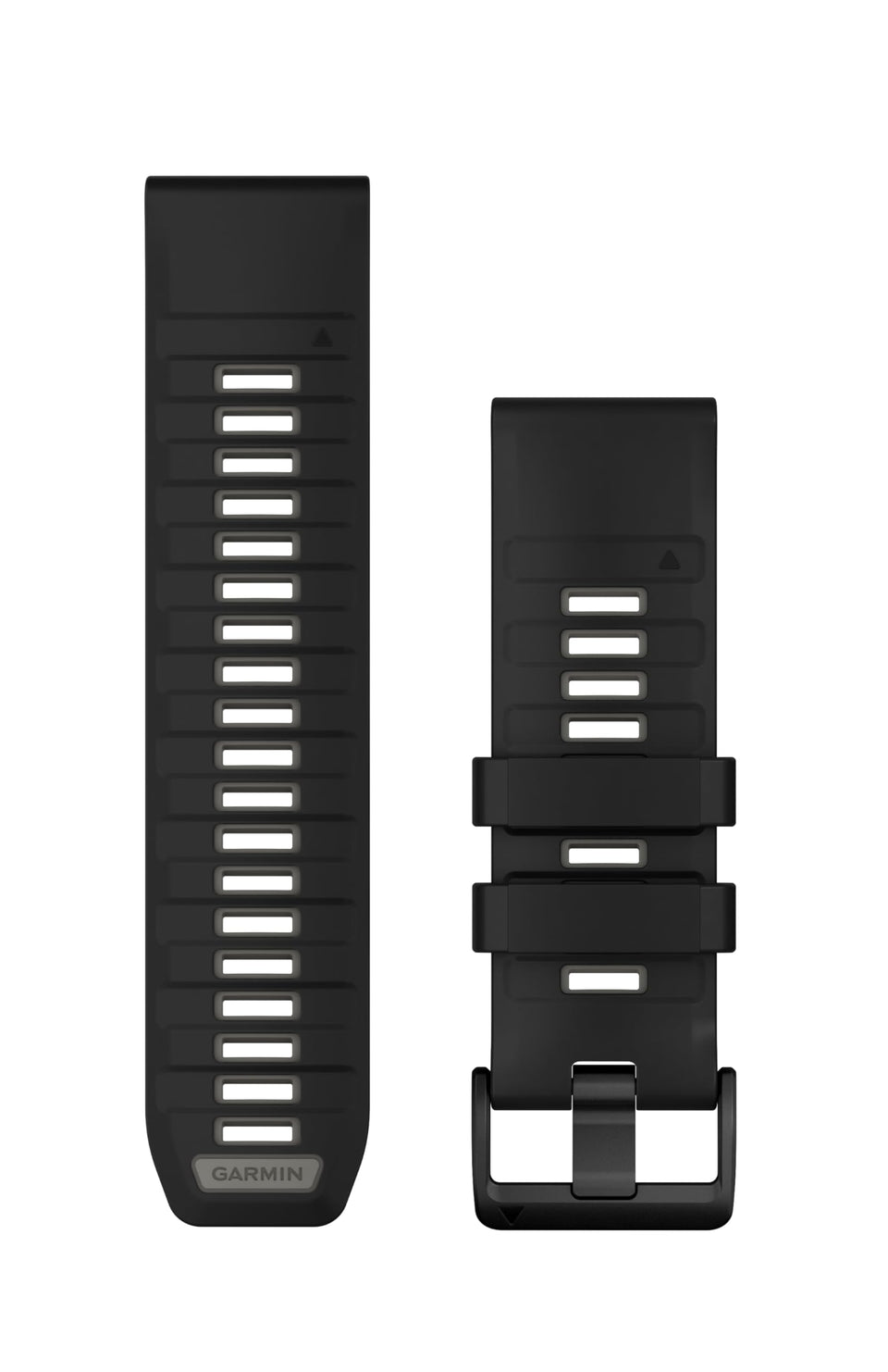 Garmin QuickFit front view showing band and secure snap for easy swaps