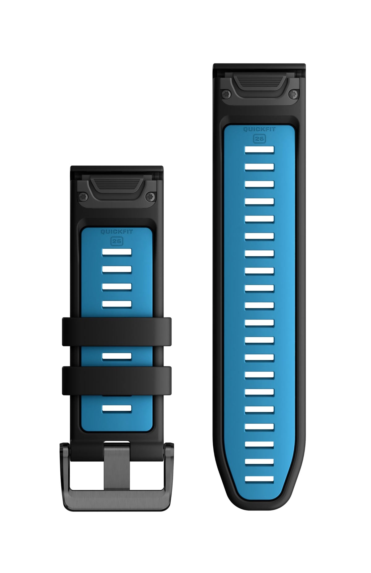 Garmin QuickFit close-up of silicone texture offering comfort and durability