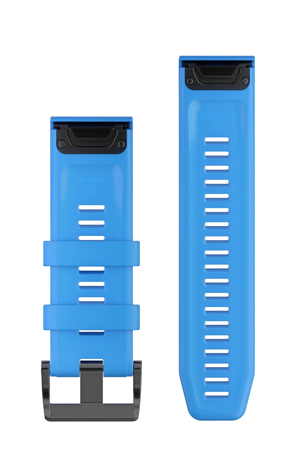 Garmin silicone Quickfit close texture highlighting comfort and grip