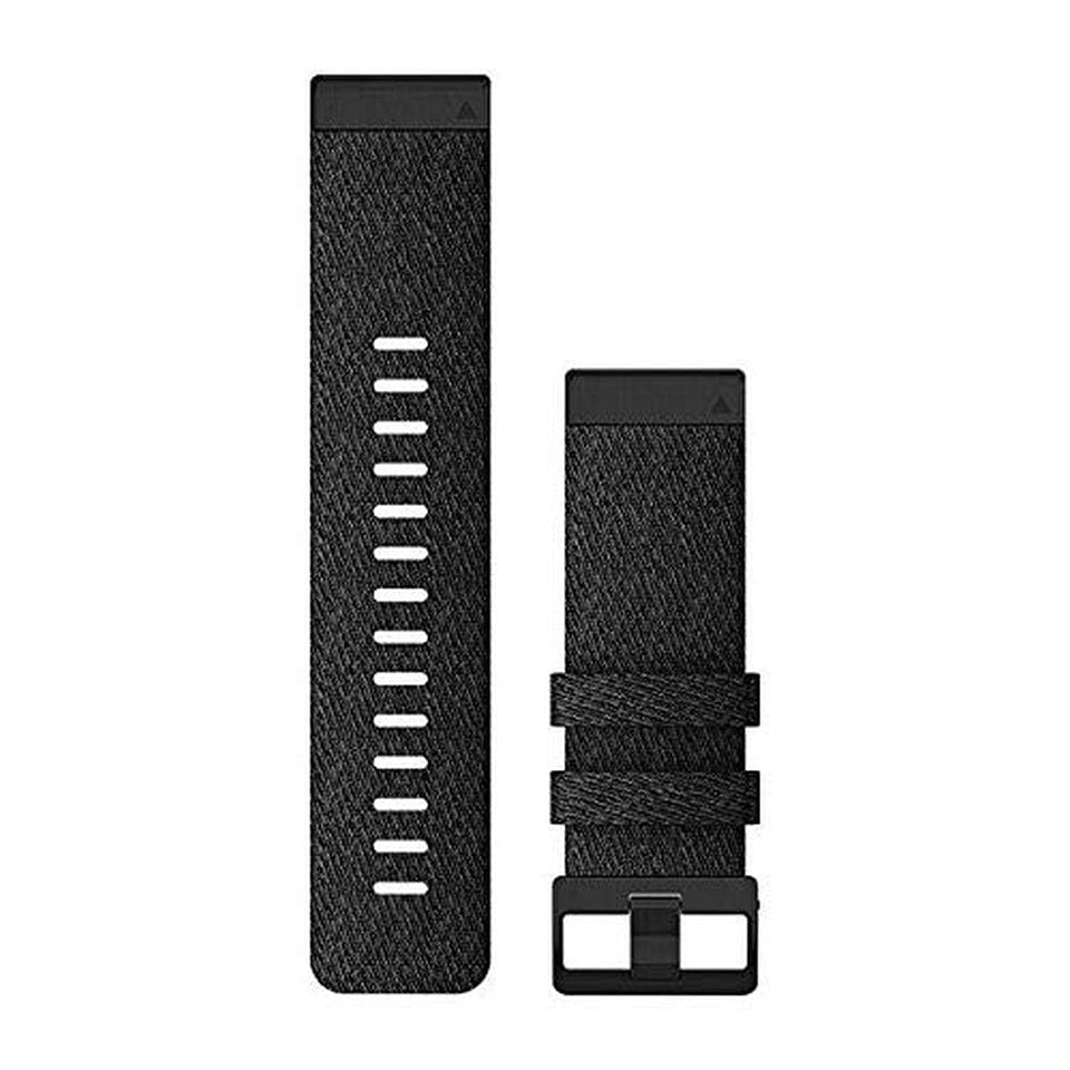 Garmin Quickfit leather strap for quick style changes and secure wear