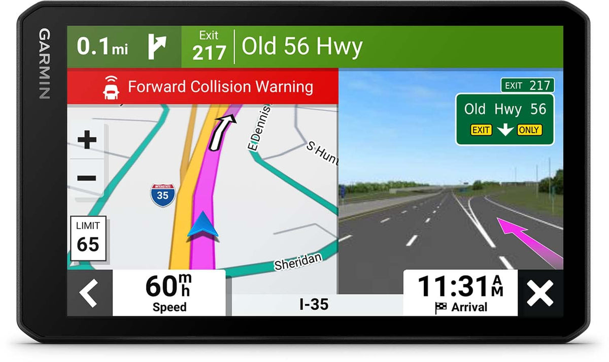 Garmin RV Cam 795 7-inch display for clear on-road navigation