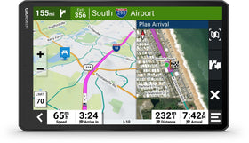Garmin RV 1095 10-inch display for easy landscape or portrait viewing on the road