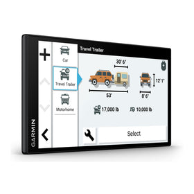 Garmin RV 795 BirdsEye imagery provides detailed aerial views for easier arrivals.