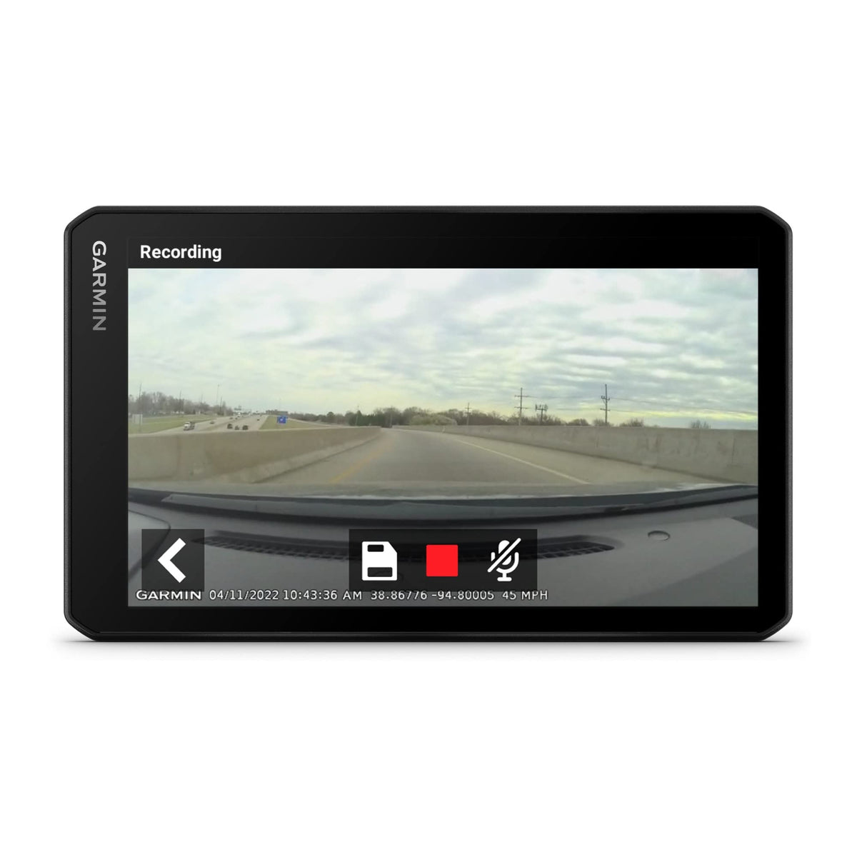 Garmin RV Cam 795 7-inch display for easy RV navigation and readable maps