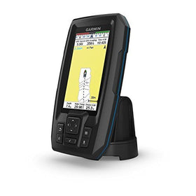 Garmin Striker Plus 4 built-in GPS helps mark waypoints and navigate efficiently