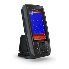 Garmin Striker Plus 4 dual-beam transducer for precise bottom detail