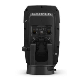 Garmin Striker Plus 4 GPS navigation showing routes and boat speed