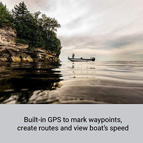 Garmin STRIKER Plus 5cv sonar views: CHIRP traditional and CHIRP ClearVü