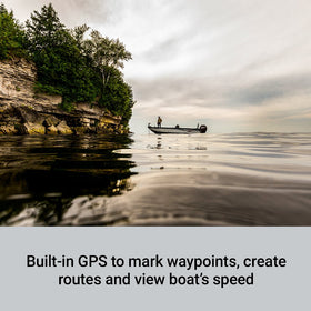 GPS features on Striker Plus 9SV track waypoints and routes