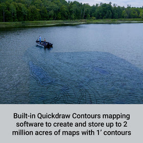 Quickdraw Contours mapping on Striker Plus 9SV helps map precise contours