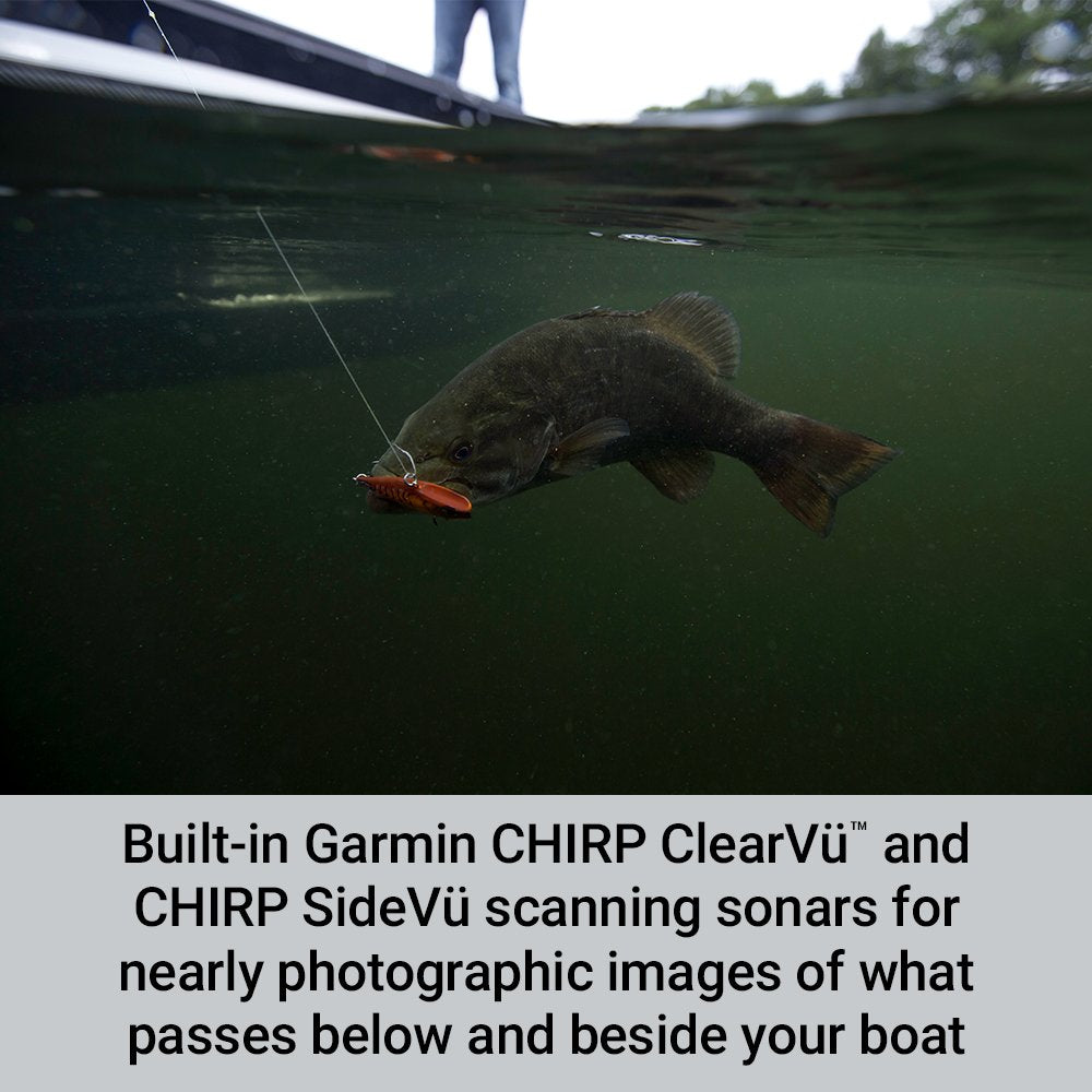 CV52HW-TM transducer delivering sharp structure and fish target detail on screen
