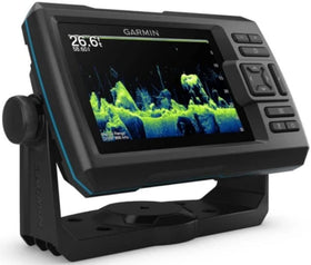 Garmin STRIKER Vivid 5cv CHIRP scanning sonar view reveals fish and structure clearly
