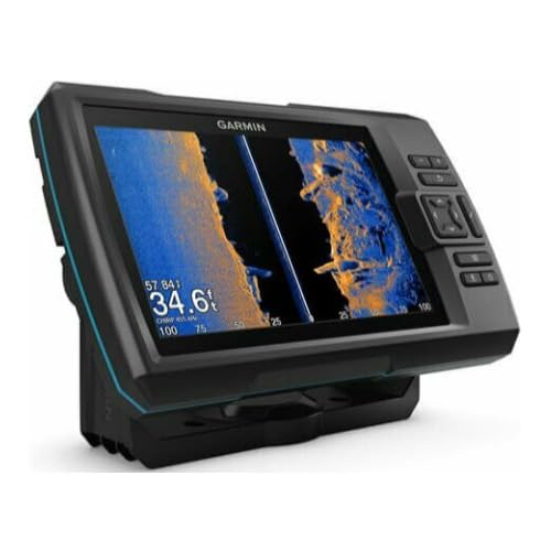 Garmin Striker Vivid 7sv CHIRP traditional and scanning sonar enabling precise fish detection.