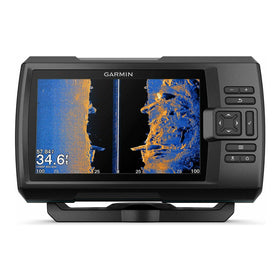 Garmin Striker Vivid 7sv display with vivid color palettes for easy fish and structure identification.