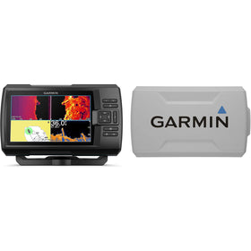 Garmin Striker Vivid 7sv transducer delivers clear sonar data for precise fishing spots